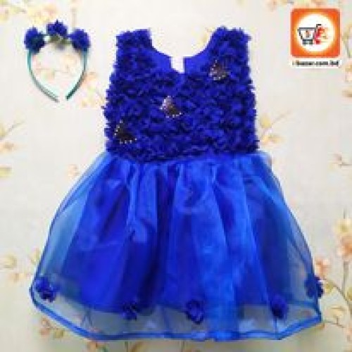 Baby Flower Party Dress-02 | Products | B Bazar | A Big Online Market Place and Reseller Platform in Bangladesh