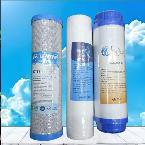 Water Active CTO Filter 3pcs Set Best Price In BD | Products | B Bazar | A Big Online Market Place and Reseller Platform in Bangladesh