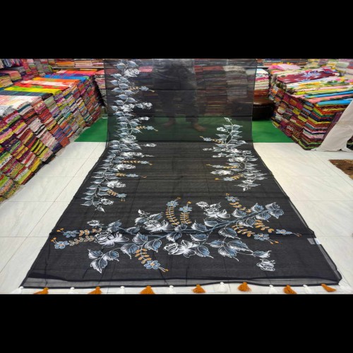 Hand print Half silk single sharee 24 | Products | B Bazar | A Big Online Market Place and Reseller Platform in Bangladesh