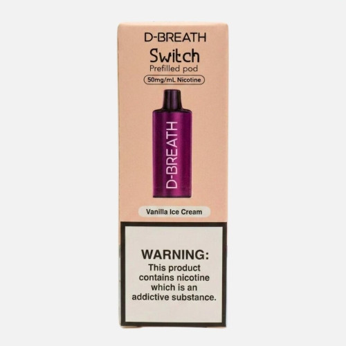 D-Breath Switch Prefilled Pod Kit 6000 Puff Cartidge (Flavor Only) | Products | B Bazar | A Big Online Market Place and Reseller Platform in Bangladesh