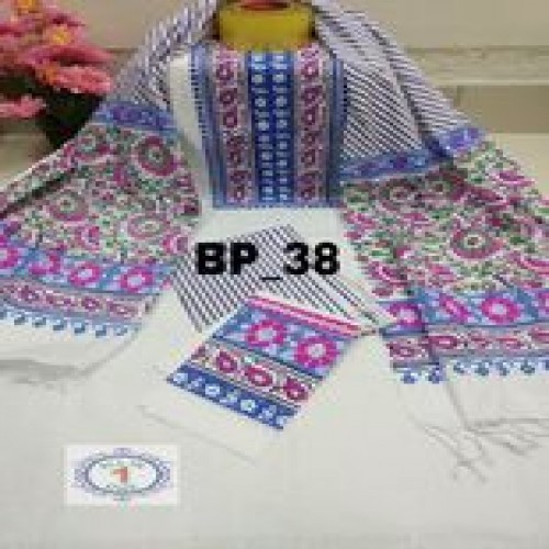 Block Print Three Pcs-08 | Products | B Bazar | A Big Online Market Place and Reseller Platform in Bangladesh