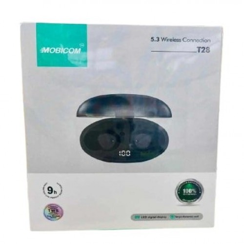 Mobicom TWS T28 Bluetooth Earbuds | Products | B Bazar | A Big Online Market Place and Reseller Platform in Bangladesh
