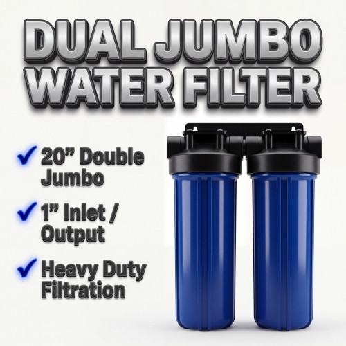 20″ Jumbo Iron Remove Filter Double | Products | B Bazar | A Big Online Market Place and Reseller Platform in Bangladesh