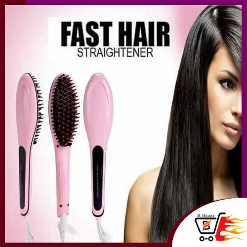 Fast Hair Straightening Brush (2 in 1) | Products | B Bazar | A Big Online Market Place and Reseller Platform in Bangladesh