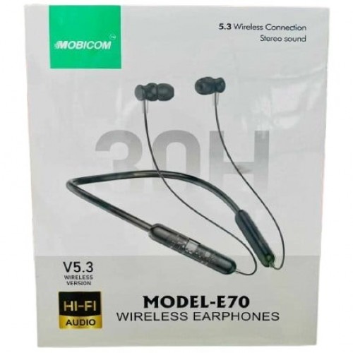 MOBICOM WIRELESS NECKBAND E70 | Products | B Bazar | A Big Online Market Place and Reseller Platform in Bangladesh