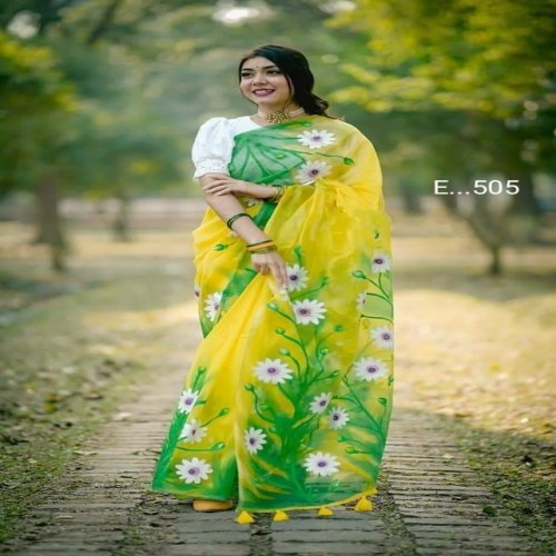 Half Silk Sharee-105 | Products | B Bazar | A Big Online Market Place and Reseller Platform in Bangladesh
