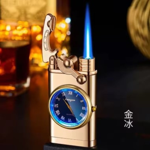 Vintage Luxury Windproof Flameless Plasma Arc Rechargeable Electric Lighter with Clock dial | Products | B Bazar | A Big Online Market Place and Reseller Platform in Bangladesh