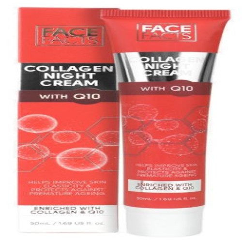 Face Facts Collagen & Q 10 Night Cream 50 ml | Products | B Bazar | A Big Online Market Place and Reseller Platform in Bangladesh
