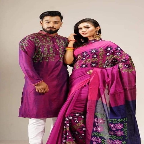 Block Print Couple Dress-47 | Products | B Bazar | A Big Online Market Place and Reseller Platform in Bangladesh