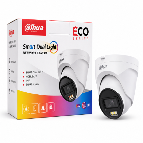 Dahua Smart Dual Light Eco Series IP67 Network Security | Smart H.265+ CCTV Camera | Products | B Bazar | A Big Online Market Place and Reseller Platform in Bangladesh
