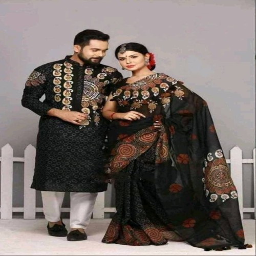 Block Print Couple Dress-53 | Products | B Bazar | A Big Online Market Place and Reseller Platform in Bangladesh