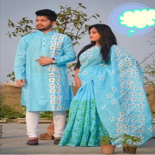 Block Print Couple Dress-48 | Products | B Bazar | A Big Online Market Place and Reseller Platform in Bangladesh