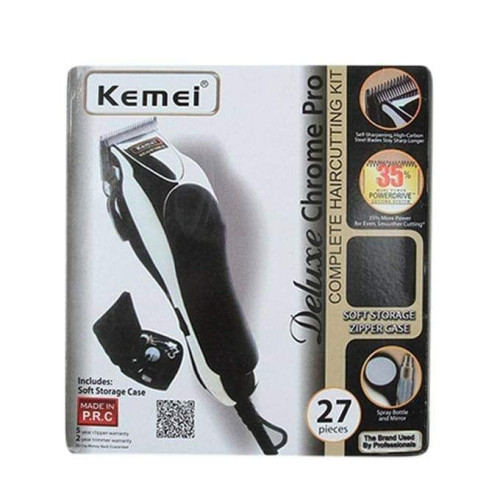 Kemei KM-8825 Deluxe Chrome Pro Complete Hair Cutting Kit | Products | B Bazar | A Big Online Market Place and Reseller Platform in Bangladesh