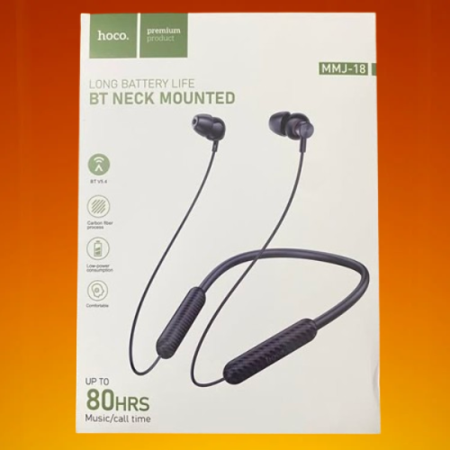 Hoco MMJ-18 BT Neck Mounted Earphone | Products | B Bazar | A Big Online Market Place and Reseller Platform in Bangladesh