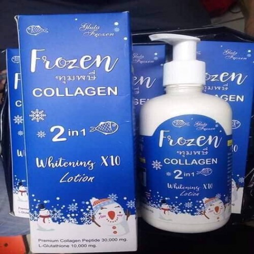 Frozen collagen 2 in 1 whitening x 10 lotion