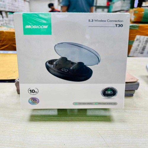 Mobicom TWS T30 Bluetooth Earbuds | Products | B Bazar | A Big Online Market Place and Reseller Platform in Bangladesh