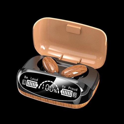 M35 TWS Bluetooth EarbudsWood grain China Authentic | Products | B Bazar | A Big Online Market Place and Reseller Platform in Bangladesh