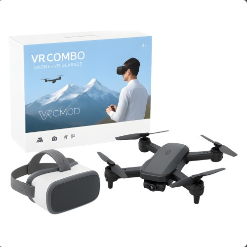 VR Combo Drone + VR Glasses | Smart FPV Drone with Virtual Reality Experience | Products | B Bazar | A Big Online Market Place and Reseller Platform in Bangladesh