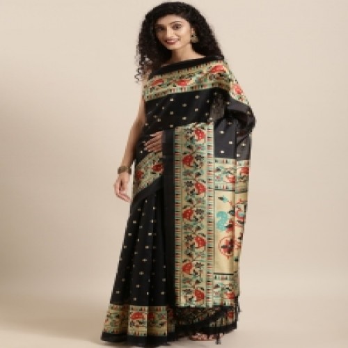 Latest Designed Luxury Exclusive Printed Silk Saree With Blouse Piece For Women-78 | Products | B Bazar | A Big Online Market Place and Reseller Platform in Bangladesh