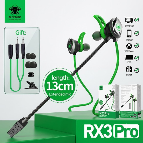 Plextone RX3 Pro Premium 13cm Long Mic Gaming Earphone | Products | B Bazar | A Big Online Market Place and Reseller Platform in Bangladesh