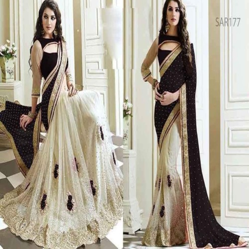 Heavy embroidery party saree-02 | Products | B Bazar | A Big Online Market Place and Reseller Platform in Bangladesh