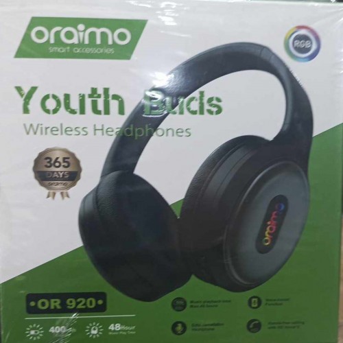 Oraimo OR 920 Youth Buds RGB Wireless Headphones | Products | B Bazar | A Big Online Market Place and Reseller Platform in Bangladesh