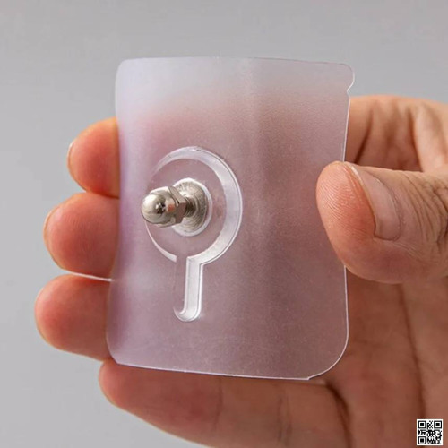 Wall Hooks Adhesive Screws 10 pcs, Transparent Pictures , Picture Hangers, No Drilling, Self-Adhesive Picture Hangers for Pictures, Posters, Photos, Decorative Paintings (6 x 6 cm) | Products | B Bazar | A Big Online Market Place and Reseller Platform in Bangladesh