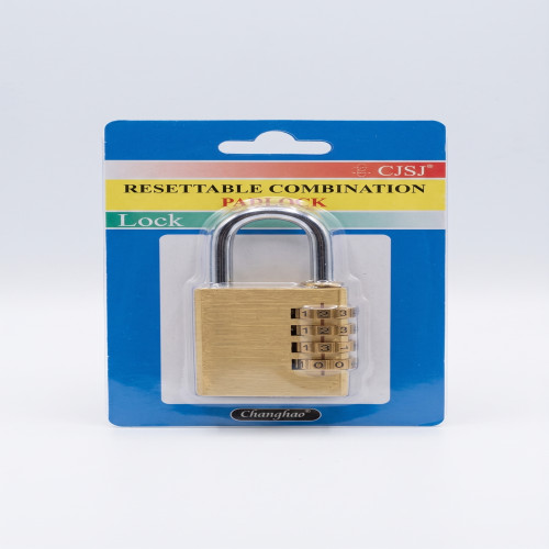 Golden 4-Digit Password Combination Padlock – Heavy Duty Keyless Metal Lock for Locker, Gate & Luggage | Products | B Bazar | A Big Online Market Place and Reseller Platform in Bangladesh