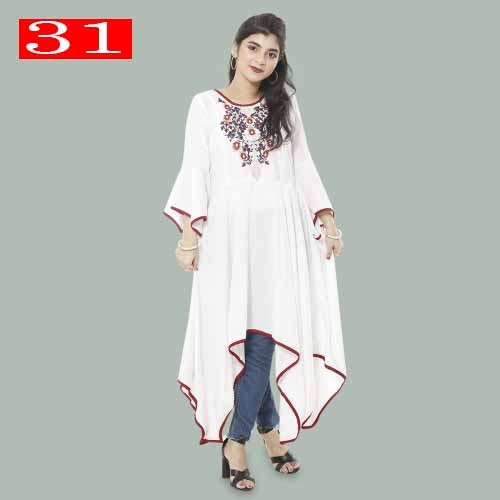 One Piece Readymade Linen Kurti For Woman 31 | Products | B Bazar | A Big Online Market Place and Reseller Platform in Bangladesh