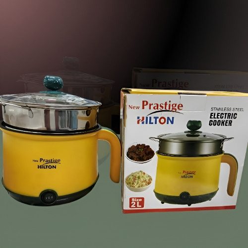 Prestige Hilton Stainless Steel Electric Multi Cooker – 2 Liter | Products | B Bazar | A Big Online Market Place and Reseller Platform in Bangladesh