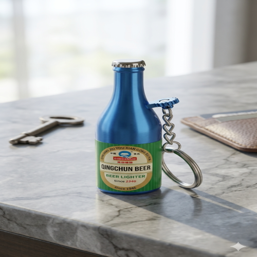 Bottle Shaped Lighter - Keychain Portable Metal Lighter for Daily Use | Products | B Bazar | A Big Online Market Place and Reseller Platform in Bangladesh