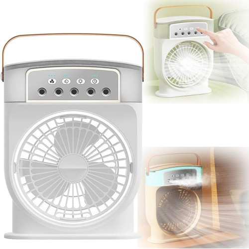 3 in 1 Mini Portable and Rechargeable Air Cooler Humidifier Fan | Products | B Bazar | A Big Online Market Place and Reseller Platform in Bangladesh