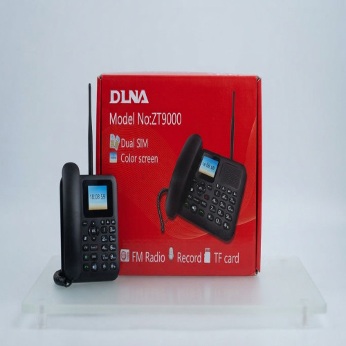 DLNA ZT9000 Dual SIM Wireless Landline Phone with Color Screen, FM Radio, and Call Recording | Products | B Bazar | A Big Online Market Place and Reseller Platform in Bangladesh