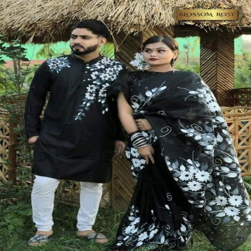 Hand Print Couple Dress-08 | Products | B Bazar | A Big Online Market Place and Reseller Platform in Bangladesh