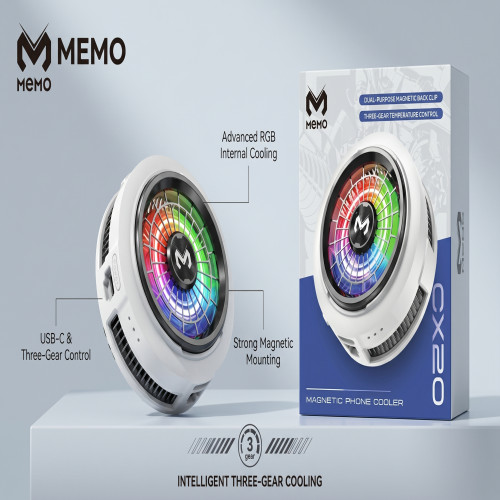 MEMO CX20 RGB Magnetic Phone Cooler with 3-Gear Temperature Control | Products | B Bazar | A Big Online Market Place and Reseller Platform in Bangladesh