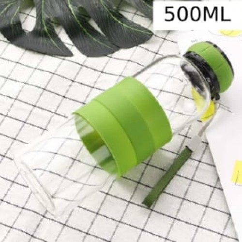 Portable Glass Water Bottle - 500ml | Products | B Bazar | A Big Online Market Place and Reseller Platform in Bangladesh