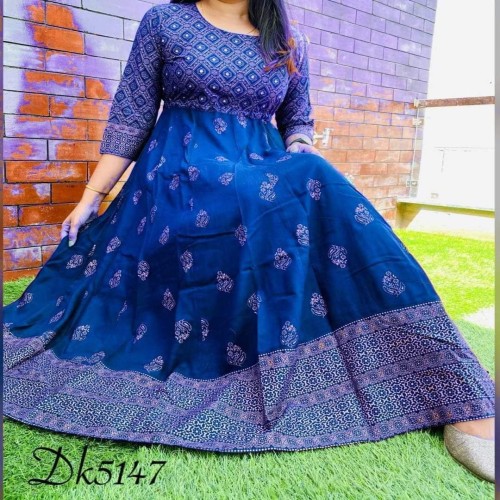 Skin print kurti gown 2 | Products | B Bazar | A Big Online Market Place and Reseller Platform in Bangladesh