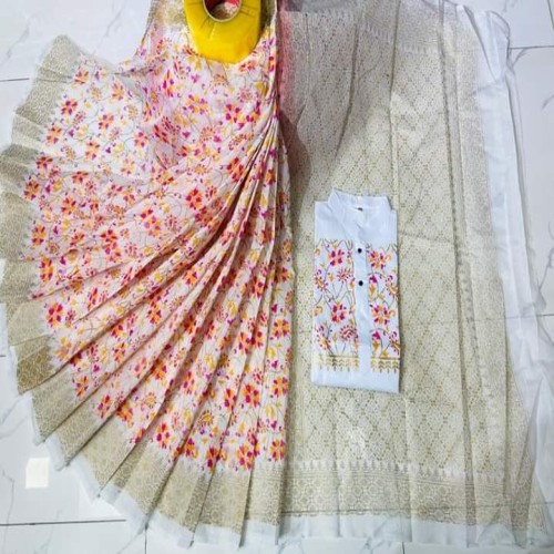 Skin printed half silk couple dress | Products | B Bazar | A Big Online Market Place and Reseller Platform in Bangladesh