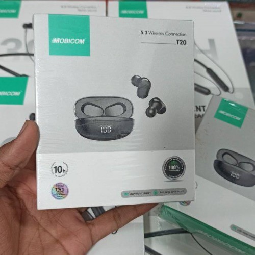 Mobicom TWS T20 Bluetooth Earbuds | Products | B Bazar | A Big Online Market Place and Reseller Platform in Bangladesh