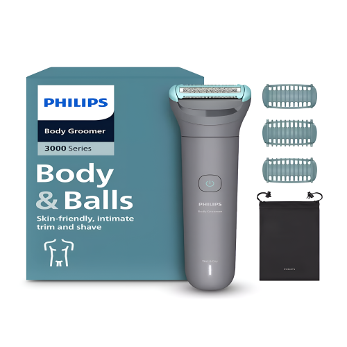 Philips Bodygroom Series 3000 - Skin-Friendly Body & Balls Trimmer, Wet & Dry | Products | B Bazar | A Big Online Market Place and Reseller Platform in Bangladesh