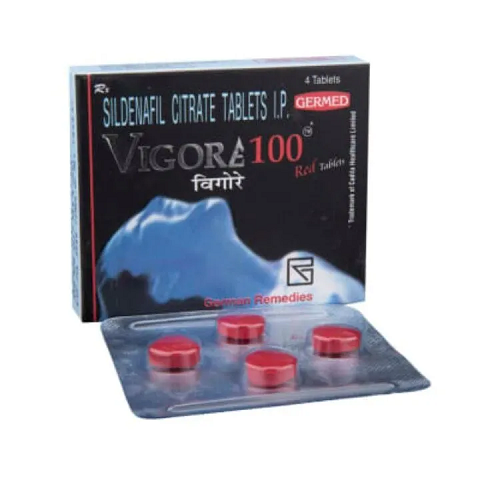 Vigore 100 Sildenafil Citrate Tablets IP 100mg - 4 Red | Products | B Bazar | A Big Online Market Place and Reseller Platform in Bangladesh