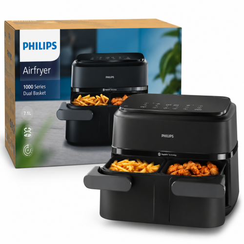 Philips Airfryer 1000 Series Dual Basket 7.1L | Products | B Bazar | A Big Online Market Place and Reseller Platform in Bangladesh