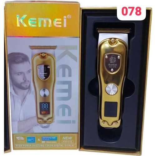 Kemei km-078 Men's Hair Clipper Cordless Hair Clipper Professional Hair Clipper | Products | B Bazar | A Big Online Market Place and Reseller Platform in Bangladesh