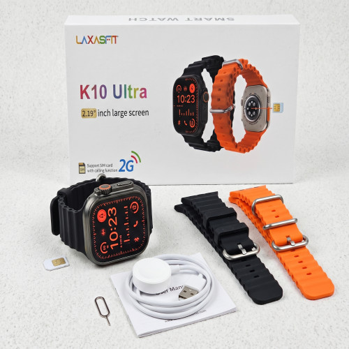LAXASFIT K10 Ultra Smart Watch - 2.19  price in bd