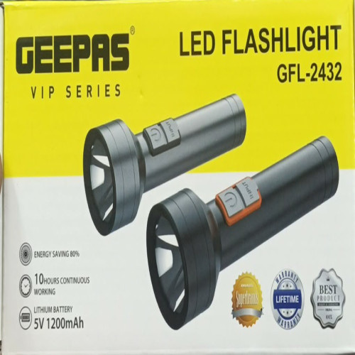 Geepas GFL-2432 VIP Series LED Flashlight | Products | B Bazar | A Big Online Market Place and Reseller Platform in Bangladesh