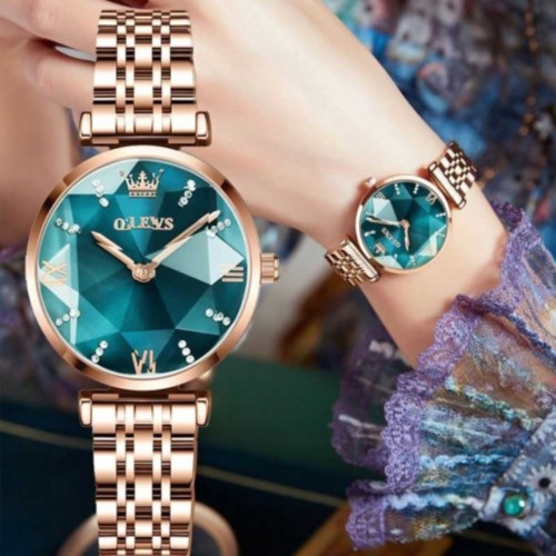 Olevs woman Diomand cut Watch | Products | B Bazar | A Big Online Market Place and Reseller Platform in Bangladesh