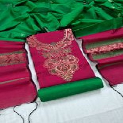 Half silk jamdani mina kari work three pcs 2 | Products | B Bazar | A Big Online Market Place and Reseller Platform in Bangladesh