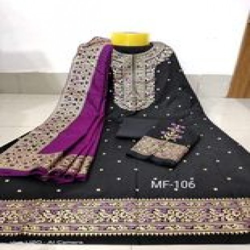 New Afsan Print Cotton Three Pcs-04 | Products | B Bazar | A Big Online Market Place and Reseller Platform in Bangladesh