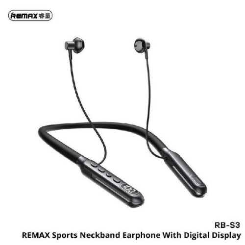 Remax Original RB-S3 Neckband With Digital Display Best Price In Bangladesh | Products | B Bazar | A Big Online Market Place and Reseller Platform in Bangladesh