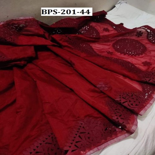 Half silk Cutwork Saree 05 | Products | B Bazar | A Big Online Market Place and Reseller Platform in Bangladesh